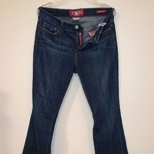 Lucky Brand jeans, size 30. Bootleg.